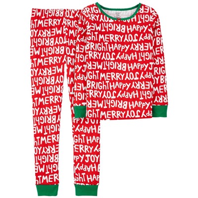 Carter's | Kid 2-Piece Christmas 100% Snug Fit Cotton PJs