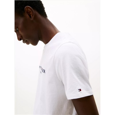 Embroidered Tommy Logo T-Shirt