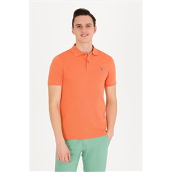 Erkek Kiremit Basic Polo Yaka Tişört