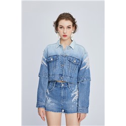 Chaqueta vaquera Azul