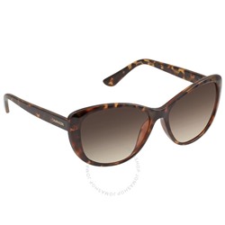 CALVIN KLEIN Brown Gradient Cat Eye Ladies SunglassesItem No. CK19560S 235 57