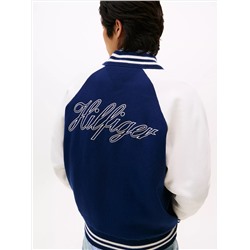 Knit Varsity Bomber
