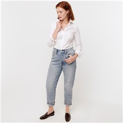 Curvy slim stretch perfect shirt