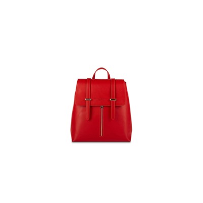 Mochila de piel Rose Rojo