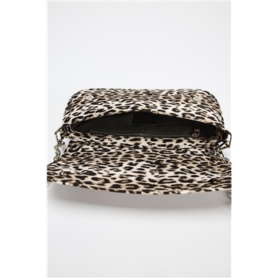 ANIMAL PRINT SHOULDER BAG