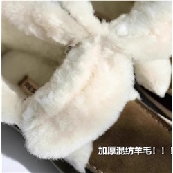 Зимние полусапожки Marti*n из русской коровьей замши