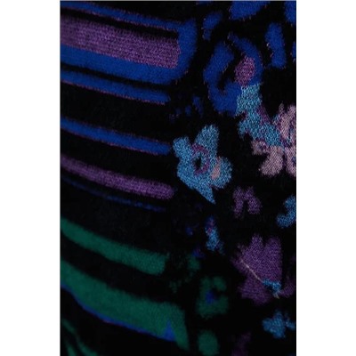 Jersey punto fino jacquard