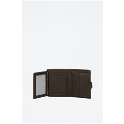 Cartera de piel Striking Marrón