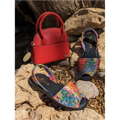 AB.Zapatos · 320-8PC · multicolor+Ab.Zapatos PELLE Peque (550) Rojo