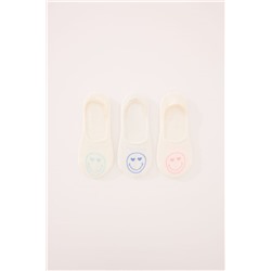 Pack 3 calcetines invisibles algodón SmileyWorld®