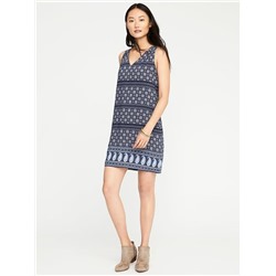 Sleeveless V-Neck Shift Dress for Women | Old Navy