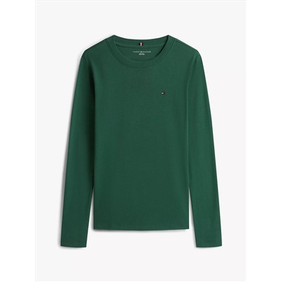 Long-Sleeve Crewneck Favorite T-Shirt