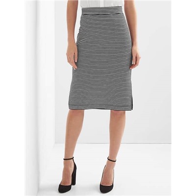 Ponte pencil skirt