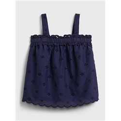 Toddler Eyelet Tank Top