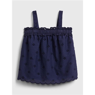 Toddler Eyelet Tank Top
