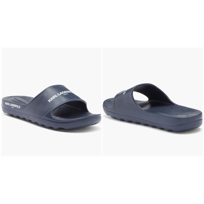 Block Logo Slide Sandal (Men) KARL LAGERFELD PARIS