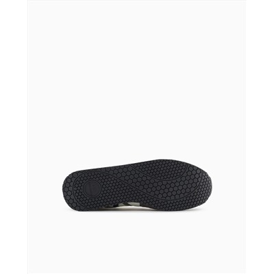 Sneakers in eco-suede, mesh and nylon