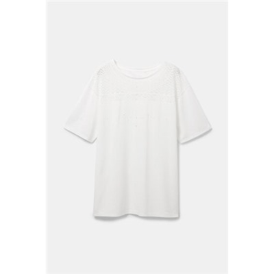 Camiseta rejilla geométrica