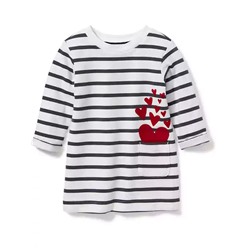 French-Terry Pocket Dress for Baby