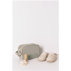 Neceser grande rubber kaki