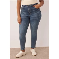 Mavi Yüksek Bel Esnek Skinny Jeans TBBAW23JE00003