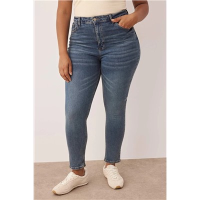 Mavi Yüksek Bel Esnek Skinny Jeans TBBAW23JE00003