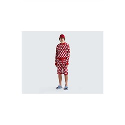 United Colors of Benetton Erkek Mix Meyve Desenli Koton Kazak 123P1094K1042-922