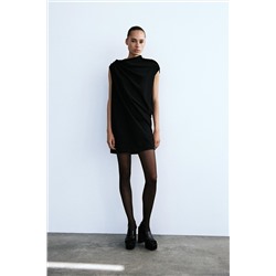 DRAPED SHORT DRESS