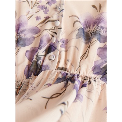 Gemustertes kleid