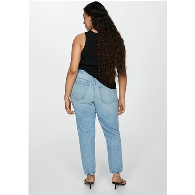 Jeans Mom2000 mom tiro alto