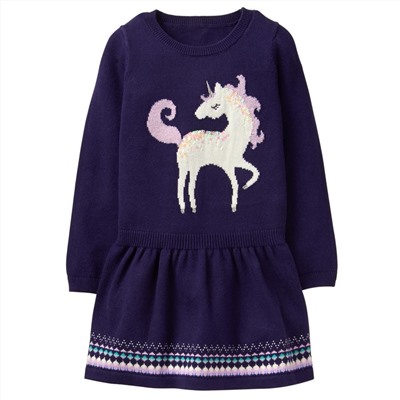 Unicorn Sweater Dress