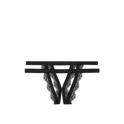 LUXE LINGERIE Banded Cheekini Panty