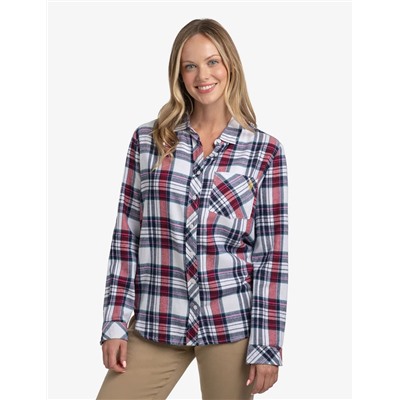 FLANNEL PLAID LONG SLEEVE SHIRT