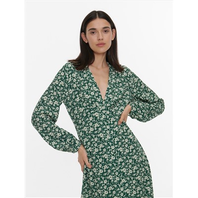 EcoVero™ Gemusterte Bluse