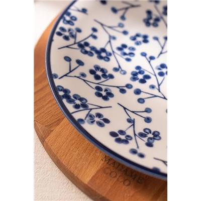 Rêve Bleu Ange Servis Tabağı 25 cm