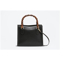 Bolso de piel Bami Negro