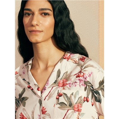 Gemustertes Pyjama-Set