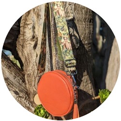 Pelle Redondo (260) NARANJA-CINTURON BOLSOS (130)-25 АКЦИЯ