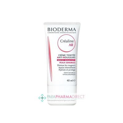 Bioderma Créaline AR Soin Anti Rougeurs Teinte Doré 40ml