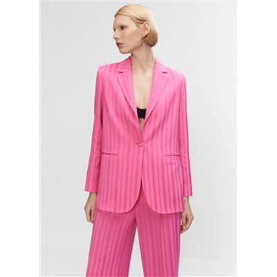 Americana traje rayas