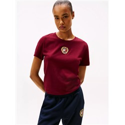 Embroidered Laurel Leaf Logo T-Shirt