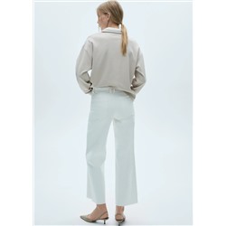 Jeans Catherin culotte tiro alto