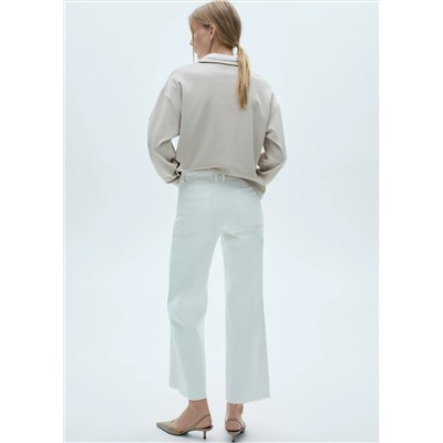 Jeans Catherin culotte tiro alto