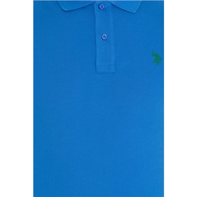 Erkek Saks Basic Polo Yaka Tişört