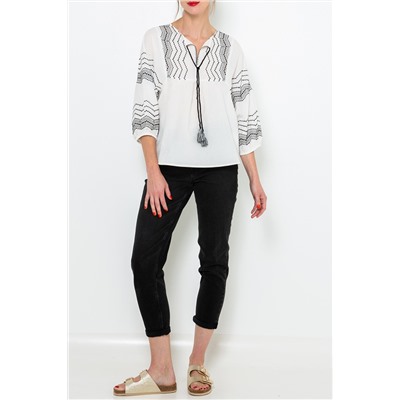 Blusa Blanco roto