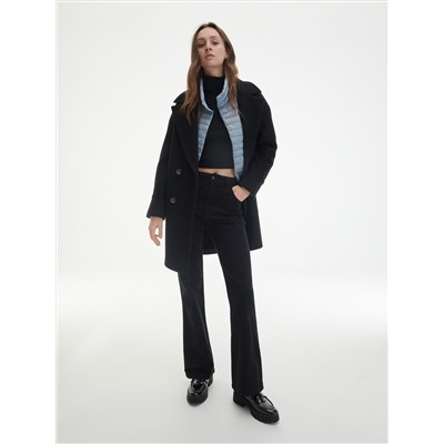 Steppjacke mit Stehkragen