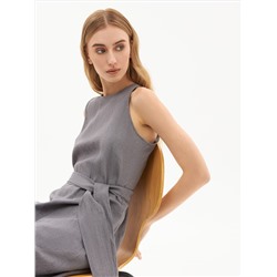 Платье макси CAELI из 100% натурального льна