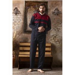 SUDE HOME WEAR Standart Kalıp Erkek Pijama Takımı, ERCAN                                            
                                            Standart Kalıp Erkek Pijama Takımı