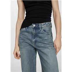 Jeans rectos tiro medio