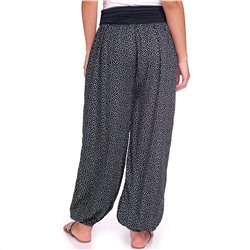 Damen Haremshose mit Allover-Print